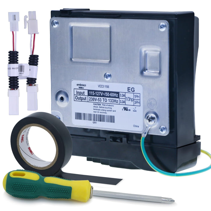WR87X29409 Inverter Control Board for GE (Genral Electric) Refrigerator Models Replaces WR55X24143, WR55X26038, WR55X11099, WR55X11138, 4864662, WR55X10855, WR55X20326, WR55X20752, AP6332922