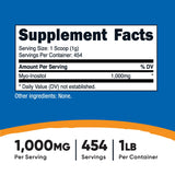 Nutricost Inositol Powder 1LB (454 Grams) - Gluten Free, Non-GMO