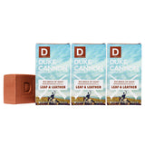 Duke Cannon Supply Co. Big Brick of Soap Bar for Men Leaf + Leather (Amber & Woodsy Scent) Multi-Pack - Superior Grade, Extra Large, Masculine Scents, All Skin Types, Paraben-Free, 10 oz (3 Pack)