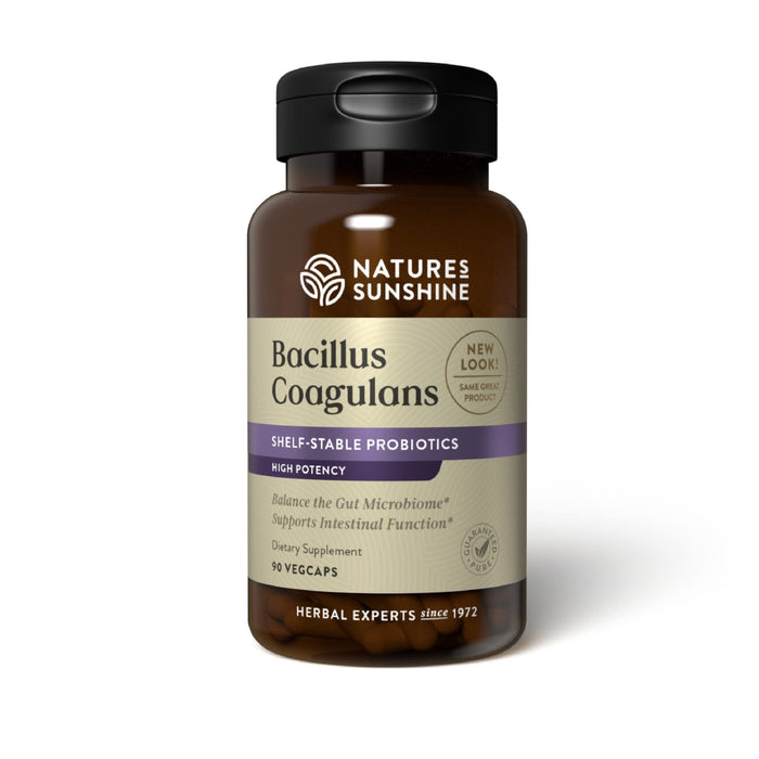 Nature's Sunshine Nutribiome Bacillus Coagulans Probiotics, 90 Capsules | 3 Billion CFU of Bacillus Coagulans Probiotic Helps Defend Against Digestive Upset and Occasional Diarrhea, Gas and Bloating