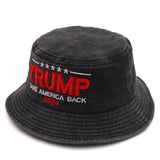 Trump 2024 MAGA Bucket Hats for Men Women,Donald Trump Bucket Hat Make America Great Again Baseball Caps 3D Embroidery MAGA Trump Hat