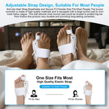 Grzcp Bunion Corrector for Women & Men, Adjustable Bunions Correction for Bunion Relief with Big Toe Separators, Bunion Splint with Silicone Pad Suitable for Left/Right Feet