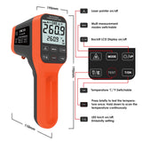 Digital Infrared Thermometer Gun 30:1, BTMETER Dual Laser IR Temperature Gauge BT-1600APP Measure High Temp -58℉ to 2912℉ with Data Logging for HVAC Kiln Forge Oven Pizza Cooking(Not for Human)