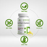 DEAL SUPPLEMENT Bitter Melon 15,000mg Per Serving | 300 Capsules, with Berberine HCL | 15:1 Wild Bitter Melon Fruit Extract | Third Party Tested | Plant Based, Non-GMO & No Gluten 