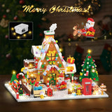 INSOON Advent Calendar 2024 Gingerbread House Mini Building Set with LED Light - 24 Day Christmas Countdown Building Block 1763 PCS, Xmas Gift Brick Toy Playset for Adult Teens Kids Girls Boys Ages 10+