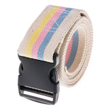 COW&COW Gait Belt 60inch - Transfer and Walking Assistance with Quick Release Buckle for Caregiver Nurse Therapist 2 inches(Pastel stripee)