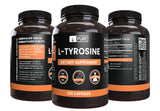 Pure Original Ingredients L-Tyrosine (365 Capsules) No Magnesium Or Rice Fillers, Always Pure, Lab Verified