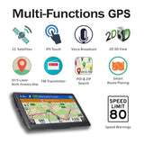 OHREX N700 GPS Navigation for Car Truck RV, GPS Navigator with 7 inch, 2024 Maps (Free Lifetime Updates), Truck GPS Commercial Drivers, Semi Trucker GPS Navigation System, Custom Truck Routing