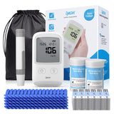 IMDK Blood Glucose Monitor Kit, 𝗖𝗹𝗶𝗻𝗶𝗰𝗮𝗹𝗹𝘆 𝗔𝗰𝗰𝘂𝗿𝗮𝘁𝗲 Blood Sugar Test Kit with 100 Glucometer Strips, 100 Lancets and 1 Lancing Devices, No Coding Required & FSA/HSA Eligible