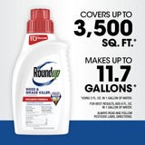 Roundup Weed & Grass Killer₄ Concentrate, Use In and Around Flower Beds, Walkways and other areas of your yard, 35.2 fl. oz.