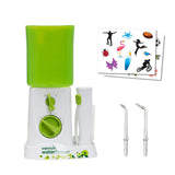 Waterpik Water Flosser for Kids, Countertop Water Flosser for Children and Braces, WP-260, Green