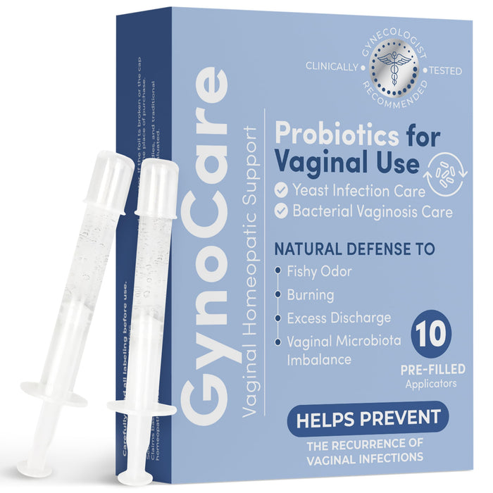 Vaginal Probiotic Gel | Yeast Infection & BV Treatment for Women | for Vaginal Odor Elimination & Vaginal Health | Probiotic Formula, Balance Active pH, Prevent Infections | 10 Pre-Filled Applicators