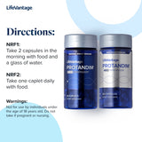 LIFEVANTAGE Protandim Dual Synergizer, Protandim NRF1 Synergizer (60 Capsules) + Protandim NRF2 Synergizer (30 Caplets) Mitochondrial Supplements & NRF2 Activator, Anti Aging Supplement & Mitochondrial Supplement