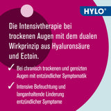 HYLO DUAL INTENSE Augentropfen bei trockenen Augen, intensiv, mit Hyaluronsäure und Ectoin, 10 ml, Lösung