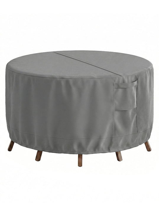 Patio Furniture Covers Waterproof, Outdoor Furniture Covers Waterproof Windproof with Padded Handles, Heavy Duty 600D Oxford Outdoor Table Chair Set Cover