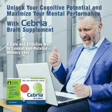 Cebria Ultra Brain Supplement for Men, Women & Seniors – Nootropic Safe and Effective Memory Supplement for Retention, Recall & Age-Related Memory Loss (30 Count)
