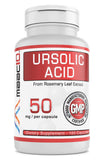 MAAC10 Ursolic Acid 50mg (100 Capsules 3X for 150mg 33-Day Serving) | Sourced from Rosemary Extract | Third-Party Lab Tested | AMPK & Sirtuin Activator