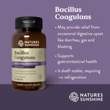 Nature's Sunshine Nutribiome Bacillus Coagulans Probiotics, 90 Capsules | 3 Billion CFU of Bacillus Coagulans Probiotic Helps Defend Against Digestive Upset and Occasional Diarrhea, Gas and Bloating