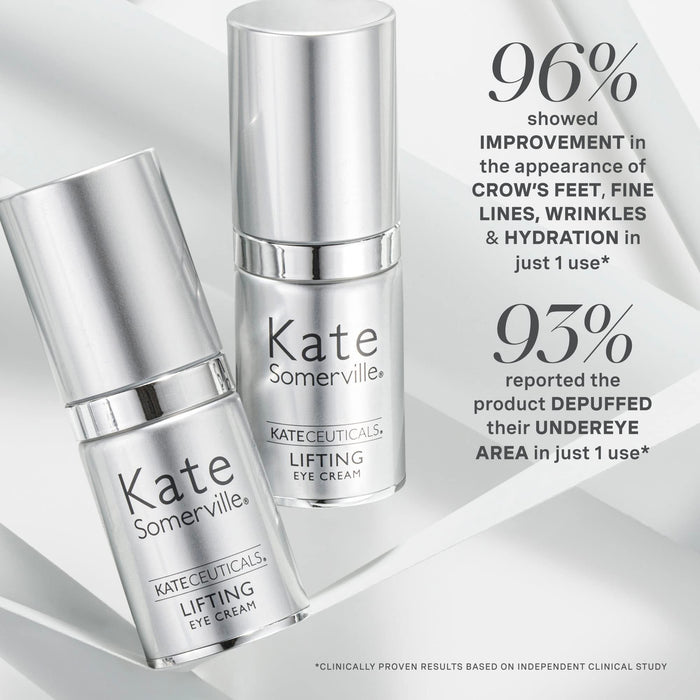 Kate Somerville KateCeuticals Lifting Eye Cream | Powerful Anti-Aging Treatment | Visibly Smooths Fine Lines & Wrinkles | 0.5 Fl Oz