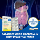 GeriCare Probiotic Digestive Support | Extra Strength 20 Billion CFU Lactobacillus Rhamnosus R-11 Daily Probiotic | Keeps Your Digestive System Balanced | 30 Capsules