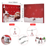 WUCENZI Advent Calendar 2023 Girls Jewelry Making Kit Kids Bracelets Christmas Countdown Calendar 24 Days