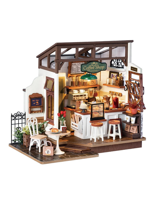 Rowood DIY Miniature House Kits for Adults-NO.17 Cafe