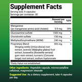 Dr. Berg Glucosamine Chondroitin MSM Turmeric & Boswellia - Advanced Joint Support Supplement with Glucosamine Sulfate 1500mg Capsules - Includes 120 Capsules