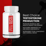 2-Pack Testoprime Capsules Extra Strength Formula Supplement (120 Capsules)