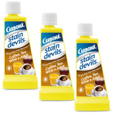 Carbona Stain Devils® #8 – Coffee, Tea, Wine & Juice | Professional Strength Laundry Stain Remover | Multi-Fabric Cleaner | Safe On Skin & Washable Fabrics | 1.7 Fl Oz, 3 Pack