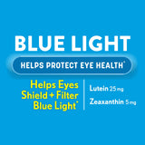 Ocuvite Blue Light Lutein 25mg Lutein & Zeaxanthin Supplement, by Bausch + Lomb, 30 Softgels (Packaging May Vary)