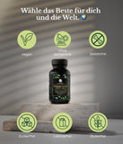 Luondu Vitamin D3 20.000 I.E + Vitamin K2 MK7 200 mcg Depot (180 Kapseln Hochdosiert & Vegan) hochdosiert I Ohne Zusätze, Hergestellt in DE