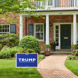 Trump Yard Sign 2024 Large, 24" x 18" Double-Sided Trump Campaign Yard Sign With Stake, MAGA Trump Yard Sign, Show Your Support, Decorate Your Lawn With Trump Campaign Yard Sign