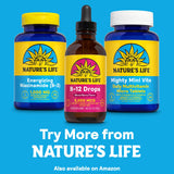 NATURE'S LIFE B12 Drops 5000 mcg - Vitamin B12 Methylcobalamin - Liquid B12 Supplement for Energy Metabolism, Nerve Function and Red Blood Cell Support – Natural Mixed Berry, Sugar Free, 200 Serv, 4oz