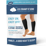 Sleeper Sleeves Can Stop and Prevent Night Leg and Foot Cramps - The Original Easy On, Easy Off - Made in USA - Maximum Calf Size - 14 1/2 INCH Circumference - DO NOT Exceed, Pain Will Increase