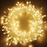 Twinkle Star 200 LED String Lights, 66 ft Plug in String Lights 8 Modes Waterproof for Indoor Outdoor Christmas Tree Wedding Party Bedroom Warm White