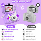 Kids Camera Toy, masterbee Children Camera Toys for Kids Age 3-12, Christmas/Birthday Gifts for Girls, 1080P HD Video Kids Digital Camera, Gift for 3 4 5 6 7 8 9 10 11 12 Year Old Girl