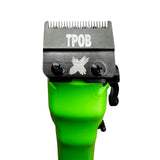 TPOB Slime 2 Professional Hair Clippers for Barbers - 6800 RPM Whisper Quiet Barber Clipper w/Color Coded Guide Combs & Fade Blade for The Closest Haircut and Beard Trim Hair Clippers for Men