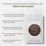vetrue Pure Pearl Powder | 60 Grams |100% Natural Ingredients from Fresh Water | Non-GMO | Dietary Supplement with Calcium & Amino Acids (30 Servings)