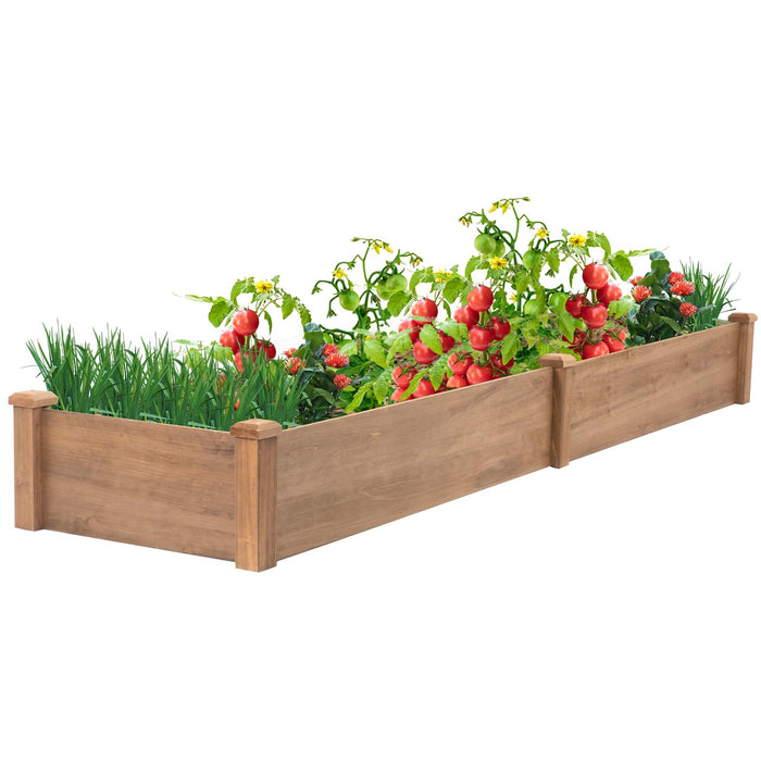 ketive Raised Garden Bed with Legs & Wheels –, Outdoor Elevated Planter Box with Storage Shelf & Hooks for Vegetables, Flowers, and Herbs for Outdoor Gardening, Patio, Balcony,48"x 24"x 33"(Brown)