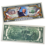 Trump Stand Strong $2 Bill Donald Trump 2 Dollar Bill Trump Never Surrender Colorized Mugshot $2 Bill Uncirculated Commemorative Coin Trump Merchandise