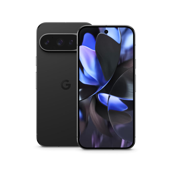 Google Pixel 9 Pro - Unlocked Android Smartphone with Gemini, Triple Rear Camera System, 24-Hour Battery, and 6.3" Super Actua Display - Obsidian - 128 GB