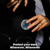 EARasers Noise Cancelling Earplugs - Reusable Soft Silicone Noise Reduction Euro Earplugs for Concerts, Musicians, Djs, Drummers, Motorcycles, Dentists – 26dB Peak Reduction