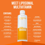 Manna Vitamins Evolved Liposomal Multivitamin - Daily Multivitamin Provides 20 Vitamins and Minerals - Multivitamins for Men and Women - Boosts Immune System, Supports Energy and Metabolism