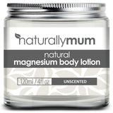 NaturallyMum Magnesium Body Lotion | Support for Sleep, Heart, Bone, Nerve, Gut and Muscle health | Unscented | 4fl oz