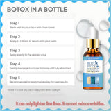 2024New Botox Face Serum, Botox in A Bottle, Botox Stock Solution Facial Serum with Vitamin C, Instant Face Tightening & Aging Serum for Face for Reduce Fine Lines. (Yuehao Botox 3 Bottle(New))