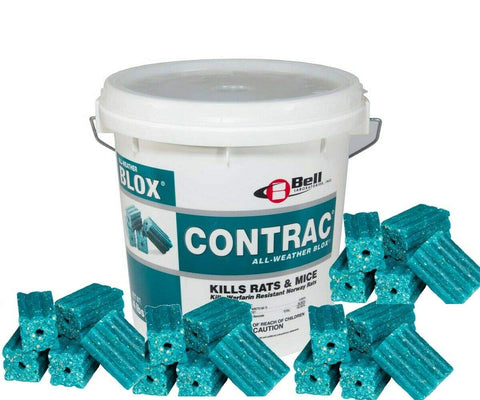 CONTRAC BLOX 4x4 lbs Contrac Blox Rat & Mice Bait