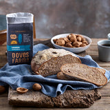 DOVES FARM Organic Emmer Wholemeal Flour | for Bread & Cake Baking | High in Fiber & Protein | Traditional British Stoneground Flour | Kosher & Vegan | Whole Wheat Flour | 35.27 Oz (1kg)