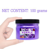 Mica Powder Pure - 3.5oz Pearl Epoxy Resin Color Pigment - Cosmetic Grade Slime Coloring Pigment - Natural Soap Dye for Soap Making Supplies Kit, Bath Bomb Colorant, Paint, Nail Art (Purple)