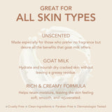 Dionis - Goat Milk Skincare Scented Lotion (8.5 oz) - Made in the USA - Cruelty-free and Paraben-free (Unscented)