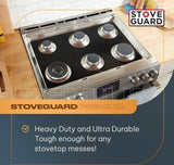 StoveGuard USA-Made, Custom Designed & Precision Cut Stove Cover for Gas Stove Top, Premium 6x Thicker Heavy-Duty Jenn-Air Gas Range, Model# JGD3430GS